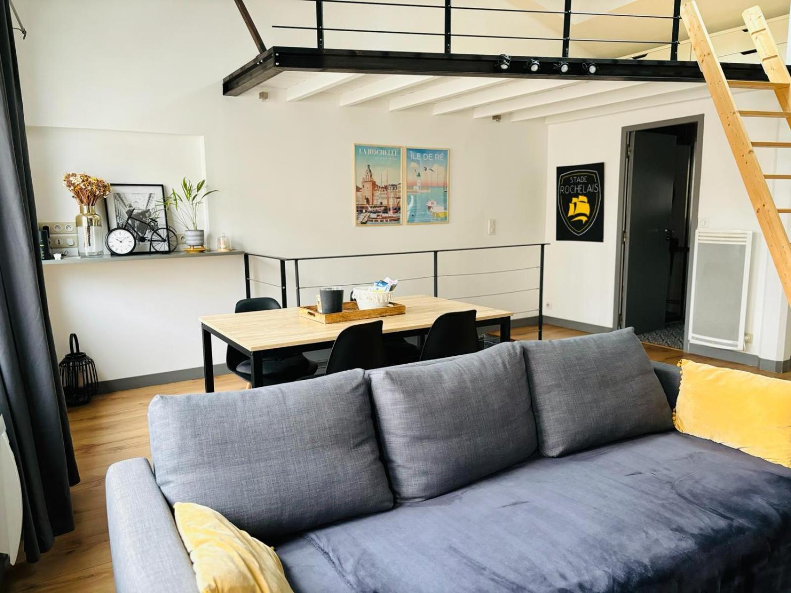Tout Confort Hyper Centre La Rochelle Avec Garage Kültér fotó